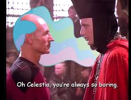 Discord Q Star Trek Mlp Mash Up Picard Star Trek Star Trek Trek