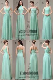 Mint Green Mismatched Pleating Chiffon Bridesmaid Dresses A Line Floor Length Bridesma Mint Bridesmaid Dresses Long Bridesmaid Dresses Find Bridesmaid Dresses