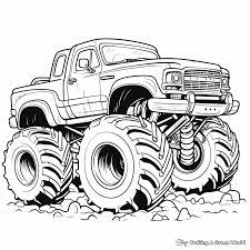 Free Printable Truck Coloring Pages
