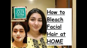 Preparing your hair for bleach. How To Bleach Facial Hair At Home Jolen Creme Bleach Review By Ubzaidi Youtube