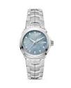 TAG Heuer Link Quartz Ladies' Grey Blue Steel Watch, 32mm ...
