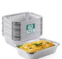 OEM 3004 Aluminum Foil Container Aluminum Tray Pan Foil Containers