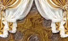 Primärfarbe ist gold mit wirbelförmiges muster. Kiss Fototapeten Thermoglaser Und Leuchtpflastersteine Fototapete No 1779 Vliestapete Kunst Tapete Vorhang Gardine Muster Rose Textur Vintage Antik Kunst Gold