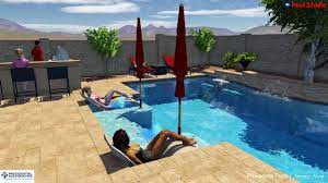 Cyrnek family backyard concept by Presidential Pools designer Jeremy Hunt -  YouTube