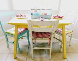 My Newly Painted Kitchenette Set Dining Room Colors Yellow Dining Room Painted Kitchen Tables