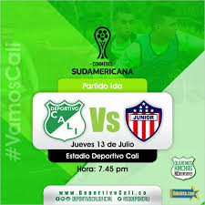 Teo gutiérrez, titular frente a su exequipo. Deportivo Cali Vs Junior Copa Sudamericana 2017