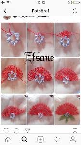 Nar Cicegi Yapilisi Icindeki Boncugu Kadife Boncuklar Var Ondan Kullanin Arkadaslaryapacaklara Kolay Gelsin Bim Seed Bead Tutorials Yapma Cicekler Boncuk Dizme Rehberleri