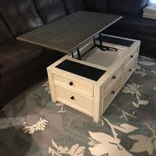 Bolanburg Coffee Table With Lift Top Ashley Furniture Homestore In 2020 Lift Top Coffee Table Coffee Table Rv Furniture