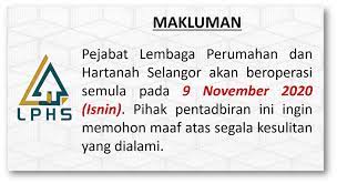 Pkns mengeluarkan surat tawaran kepada pembeli. Lembaga Perumahan Dan Hartanah Selangor Lphs Makluman Terkini Facebook