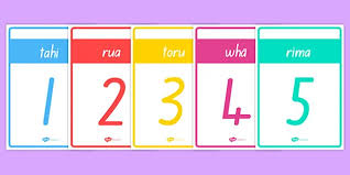 Probably, the last person to do it was at the end of the 90s. Numbers 1 10 Cards Te Reo Maori