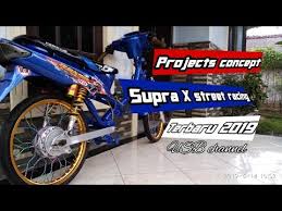 Modifikasi honda supra x 100 harian jari jari ring 17. Supra X Street Racing