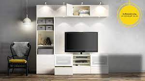 Ich biete hier eine tolle wohnwand (weiss hochglanz), welche allerdings leichte. Ikea Wohnwand Besta Ein Flexibles Modulsystem Mit Stil