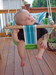 Tensahedron diy hammock stand as the name implies, the tensahedron diy hammock stand sports a sleek geometric design that makes it easy to fold up and store in the car. One Sassy Housewife Swingin Diy Hammock Diy Baby Stuff Baby Crafts