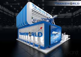 Transworld Exhibition Stand Exhibition Designe On Behance Exhibition Stand Exhibition Exhibition Booth