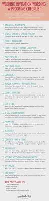 A Proofing Checklist For Wedding Invitations Wedding Invitation Etiquette Wedding Checklist Wedding Invitation Wording