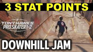 Please use the guide index list on the right to quickly navigate to the desired character's information. Downhill Jam Collect 3 Stat Points For Tony Location Of Stat Points Tony Hawk S Pro Skater 1 2 Youtube