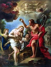 Find the perfect jesus baptism stock photo. File Trevisani Baptism Christ Jpg Wikimedia Commons