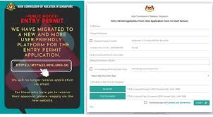 But there is a requirement to apply for a work permit for west malaysians to work in east malaysia. Entry Permit To Malaysia High Comm Migrated To New Platform