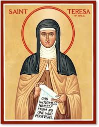 St Teresa Of Avila Icon Saint Teresa Teresa Of Avila Saint Teresa Of Avila