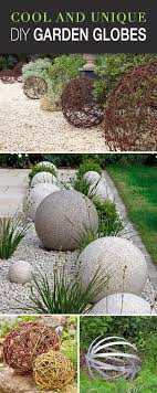 Cool And Unique Diy Garden Globes The Garden Glove Diy Garden Projects Garden Globes Garden Projects
