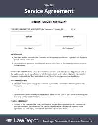 Provided courtesy of contract employment guide. Free Service Agreement Create Download And Print Lawdepot Us