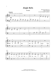 Jingle Bells Five Finger Duet Piano Sheet Music Beginners Christmas Sheet Music Jingle Bells Sheet Music