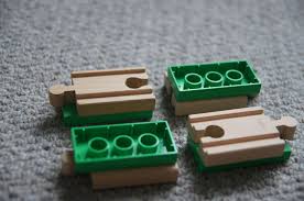 Duplo Brio Adapter Wooden Train Wood Train Wooden Train Set