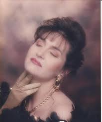 Yup, that's me!!! The infamous glamour shot!! I can't remember if I was in  middle school or high school, but either way, pretty scary, lol! Tonight