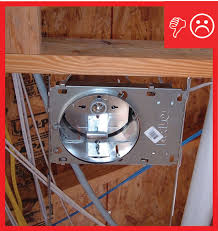 If you need to convert a can light to a ceiling fan, to accommodate a new design, the can converter recessed light conversion kit for ceiling fans can help. Air Sealing Recessed Light Fixtures Below Unconditioned Space Building America Solution Center