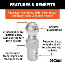 We did not find results for: Curt 3 Oem Style Gooseneck Hitch Ball 38 000 Lbs 60634 Ron S Toy Shop