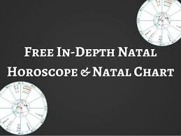 Free In Depth Natal Horoscope Natal Chart