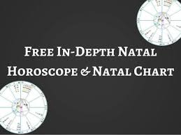 free in depth natal horoscope natal chart