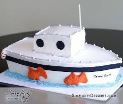 Birthday Cake Photo Gallery For Boys Boat Cake Boat Cake Boy Birthday Cake Childrens Birthday Cakes