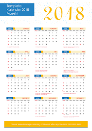 Kalender pendidikan tahun ajaran baru 2018 2019 dunia anak indonesia. Download Template Kalender Indonesia Lengkap Dengan Hari Libur 2018