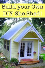 This ' 10×10 foot backyard studio ' kit is made up of ultra wood which looks and feels like wood but is made of a high quality synthetic composite material that is environmentally friendly and should last for ever. Building My She Shed Flower Patch Farmhouse