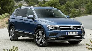 Volkswagen Volkswagen Tiguan Allspace Mobil Biru Mobil Mobil Ringkas Wallpaper Hd Wallpaperbetter