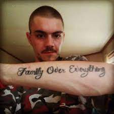 Family over everything tattoo on arm. Familyovereverything In Tattoos Search In 1 3m Tattoos Now Tattoodo