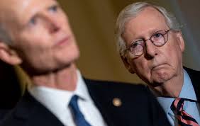 Why Rick Scott and Mitch McConnell Are Feuding Over Midterm Elections