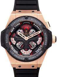Hublot King Power Unico Gmt 771 Om 1170 Rx King Gold Manner Uhren Uhren Luxus Uhren