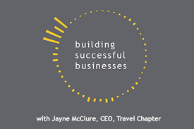 Eci Podcast Building Successful Businesses With Jayne Mcclure Ceo Travel Chapter Eci Partners Uk Middle Market Private Equity Pe Firm
