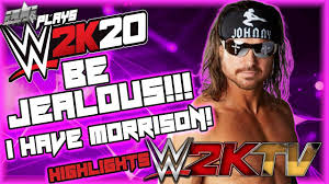 Who will go the furthest in wwe 2k20's universe mode between @ simplybetteram , @ itsbrandonde , and @ phoenixnitro ? Be Jealous I Have John Morrison In Wwe 2k20 Adgplays Highlights John Morrison Wwe Highlights