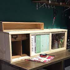 レトロな風合いを楽しむ 引き戸型ショーケースdiy by khma88さん 引き戸 diy 引き戸 食品収納棚