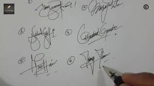 Signatures For A To Z Your signature is more than just a handwritten depiction of your name. signatures for a to z