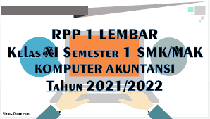 Menjelajah dari internet materi matematika kelas 10 semester 2 matematika matematika kementerian pendidikan dan kebudayaan edisi revisi jakarta kementerian pendidikan dan kebudayaan 2020 viii 196 hlm ilus 25 cm untuk sma ma kelas x semester 2 isbn 978 602 282 491. Rpp 1 Lembar Komputer Akuntansi Kelas 11 Smk Semester 1 2021 2022 Sinau Thewe Com