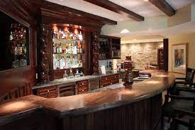 The Chic Technique Dark Wood Bar Bars For Home Home Bar Decor Bar Decor