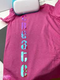 Wide variety · heat resistant · featured products How To Make A Shirt With The Cricut Joy Smart Iron On By Pink