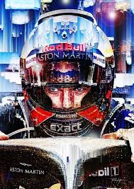 Online Veilinghuis Catawiki Red Bull Formule 1 Max Verstappen 2020 Kunstwerk In 2020 Glitch Art Kunstwerk Cactus Tekening