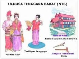 Meski pakaian adat ini terlihat sederhana, tapi banyak digunakan oleh para pengantin. Rumah Adat Pakaian Adat Tarian Adat Dan Senjata Tradisional 34 Provinsi Di Indonesia Tkit Dan Sdit Insan Mandiri Depok