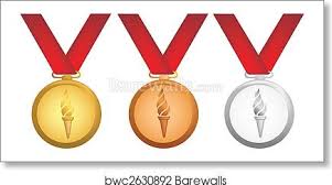 Check out the 2021 olympic medal count with sporting news' table, including gold, silver and bronze tallies for the leading countries at the tokyo summer games. Olympic Medals Art Print Barewalls Posters Prints Bwc2630892