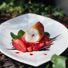 Recette Kadaif De Langoustines Tartare De Fraises Recette Recette Fruit De Mer Alimentation Recette